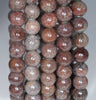 7MM Red Green Phantom Quartz Gemstone Grade A Round Loose Beads 7 inch Half Strand (80003543-A162)