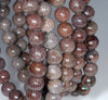 8-9MM Red Green Phantom Quartz Gemstone Grade A Round Loose Beads 7 inch Half Strand (80003546-A162)