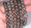 9MM Red Green Phantom Quartz Gemstone Grade A Round Loose Beads 7 inch Half Strand (80003547-A162)