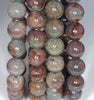 9MM Green Red Green Phantom Quartz Gemstone Grade AA Round Loose Beads 7 inch Half Strand (80003560-A162)