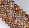 5-6MM Golden Pietersite Gemstone Grade AA Round Loose Beads 7.5 inch Half Strand (80003565-A81)