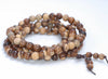 8MM Yellow Brown Sandalwood Round Loose Beads 34 inch (80003630-W4)