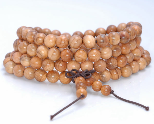 8MM Rosewood Pearwood Round Loose Beads 34 inch (80003634-W4)