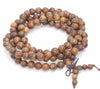 8MM Indonesia Tiger Skin Sandalwood Round Loose Beads 34 inch (80003660-W3)