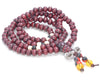 5X4MM Dark Red Sandalwood Rondelle Loose Beads 18 inch (80003667-W6)