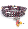 4X3MM Dark Red Sandalwood Rondelle Loose Beads 25 inch (80003668-W7)