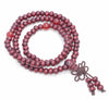 5X4MM Red Sandalwood Rondelle Loose Beads 17 inch (80003676-W6)