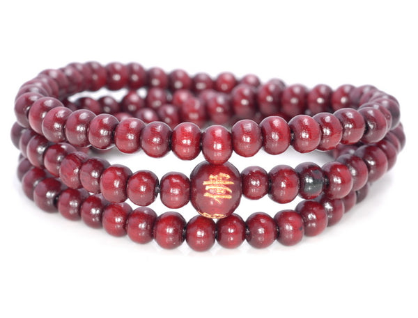 4X3MM Red Sandalwood Rondelle Loose Beads 12 inch (80003677-W6)