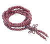 4X3MM Red Sandalwood Rondelle Loose Beads 25 inch (80003678-W7)