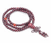 4X3MM Dark Red Sandalwood Rondelle Loose Beads 15 inch (80003680-W6)