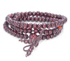 4X3MM Dark Red Sandalwood Rondelle Loose Beads 12 inch (80003681-W6)