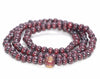 4X3MM Dark Red Sandalwood Rondelle Loose Beads 12 inch (80003682-W6)