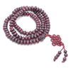 8X5MM Dark Red Sandalwood Rondelle Loose Beads 20 inch (80003690-W6)