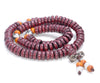 8X3MM Red Sandalwood Rondelle Loose Beads 16 inch (80003691-W6)