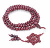 6X5MM Red Sandalwood Rondelle Loose Beads 20 inch (80003692-W6)