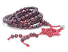 6X5MM Dark Red Sandalwood Barrel Drum Loose Beads 25 inch (80003695-W6)