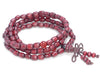 6X5MM Red Sandalwood Barrel Drum Loose Beads 25 inch (80003700-W6)