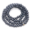 6X5MM Black Sandalwood Rondelle Loose Beads 21 inch (80003712-W7)