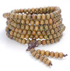 6X5MM Yellow Brown Sandalwood Rondelle Loose Beads 41 inch (80003724-W8)