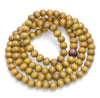 8X7MM Yellow Brown Sandalwood Rondelle Loose Beads 29 inch (80003731-W8)