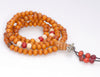 5X4MM Golden Sandalwood Rondelle Loose Beads 18 inch (80003747-W9)