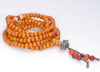 5X4MM Golden Sandalwood Rondelle Loose Beads 34 inch (80003748-W9)