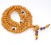 6X5MM Golden Sandalwood Rondelle Loose Beads 22 inch (80003754-W9)