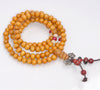 6X5MM Golden Sandalwood Rondelle Loose Beads 22 inch (80003756-W9)