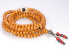 5X4MM Golden Sandalwood Rondelle Loose Beads 34 inch (80003758-W9)