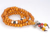 4X3MM Golden Sandalwood Rondelle Loose Beads 14 inch (80003761-W9)