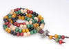 6X5MM Mix Color Sandalwood Rondelle Loose Beads 20 inch (80003769-W10)