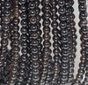 6MM Rare Black Rock Crystal Gemstone Grade AAA Round Loose Beads 7.5 inch Half Strand (80003785 H-B95)