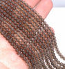 4MM Natural Light Clear Smoky Quartz Gemstone Grade AA Round Loose Beads 15.5 inch Full Strand (80003798-B94)