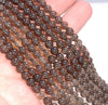 6MM Natural Light Clear Smoky Quartz Gemstone Grade AA Round Loose Beads 15.5 inch Full Strand (80003801-B94)