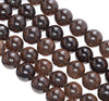 12MM Natural Clear Dark Smoky Quartz Gemstone Grade AAA Round Loose Beads 15.5 inch Full Strand (80003802-B94)