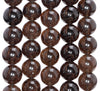 12MM Natural Clear Dark Smoky Quartz Gemstone Grade AAA Round Loose Beads 15.5 inch Full Strand (80003802-B94)