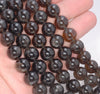 10MM Natural Dark Black Smoky Quartz Gemstone Grade AAA Round Loose Beads 15.5 inch Full Strand (80003809-B96)