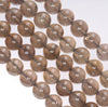 10MM Natural Light Clear Smoky Quartz Gemstone Grade A Round Loose Beads 15.5 inch Full Strand (80003811-B96)