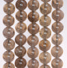 12MM Natural Light Clear Smoky Quartz Gemstone Grade A Round Loose Beads 15.5 inch Full Strand (80003816-B96)