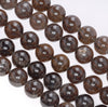 14MM Natural Dark Black Smoky Quartz Gemstone Grade AAA Round Loose Beads 15.5 inch Full Strand (80003817-B96)