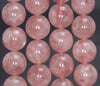 12-13MM Red Strawberry Lepidocrocite Quartz Gemstone Grade AA Round Loose Beads 8 inch Half Strand (80003826-B100)