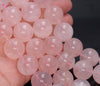 18MM Translucent Pink Mozambique Rose Quartz Gemstone Grade AAA Round Loose Beads 9 inch Half Strand (80003854-B103)