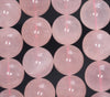 18MM Translucent Pink Mozambique Rose Quartz Gemstone Grade AAA Round Loose Beads 9 inch Half Strand (80003854-B103)