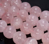 18MM Translucent Pink Mozambique Rose Quartz Gemstone Grade AA Round Loose Beads 9 inch Half Strand (80003855-B103)