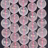 11MM Translucent Pink Mozambique Rose Quartz Gemstone Grade AA Round Loose Beads 7.5 inch Half Strand (80003873-B102)