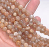 8MM Sunstone Gemstone Grade A Round Loose Beads 15.5 inch Full Strand (80003915-B100)