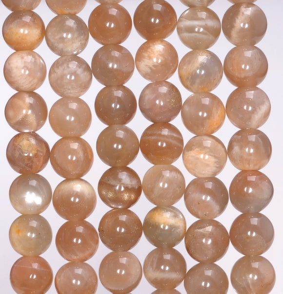 8MM Sunstone Gemstone Grade A Round Loose Beads 15.5 inch Full Strand (80003915-B100)