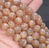 12MM Sunstone Gemstone Grade A Round Loose Beads 15.5 inch Full Strand (80003921-B100)