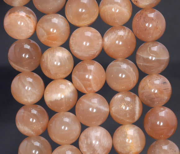 12MM Sunstone Gemstone Grade A Round Loose Beads 15.5 inch Full Strand (80003921-B100)