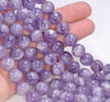 12MM Lavender Amethyst Gemstone Grade A Round Loose Beads 7.5 inch Half Strand (80003995 H-B106)